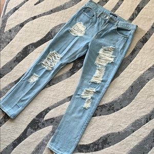 Distressed Brandy Melville jeans size small